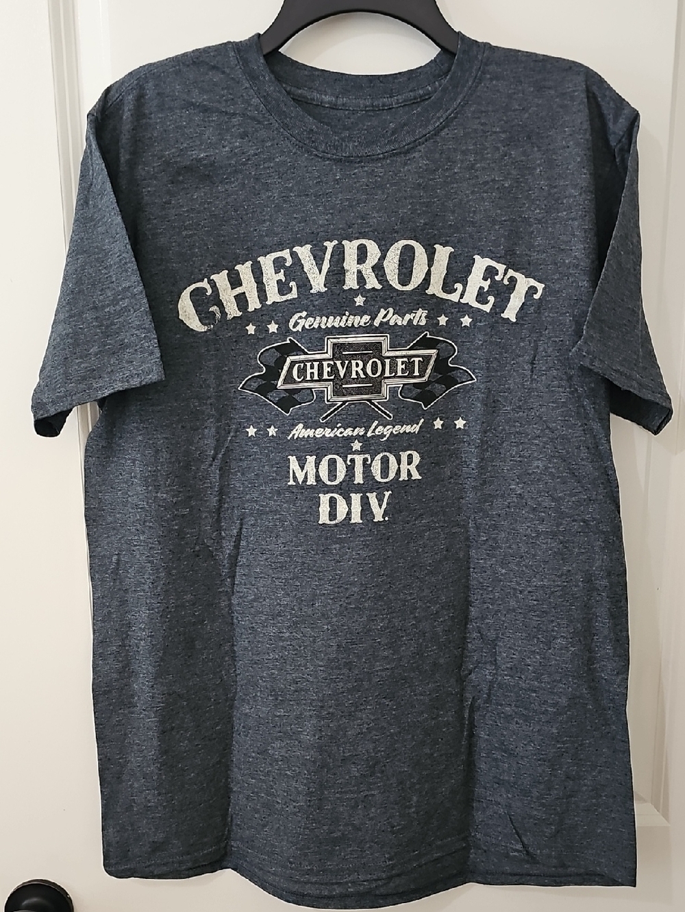 Men's Navy Graphic T-Shirt - Motor Div